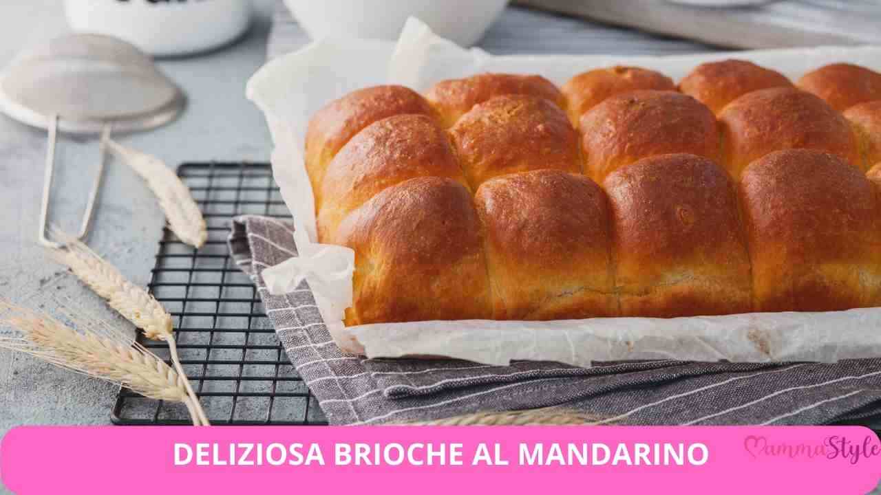 brioche al mandarino