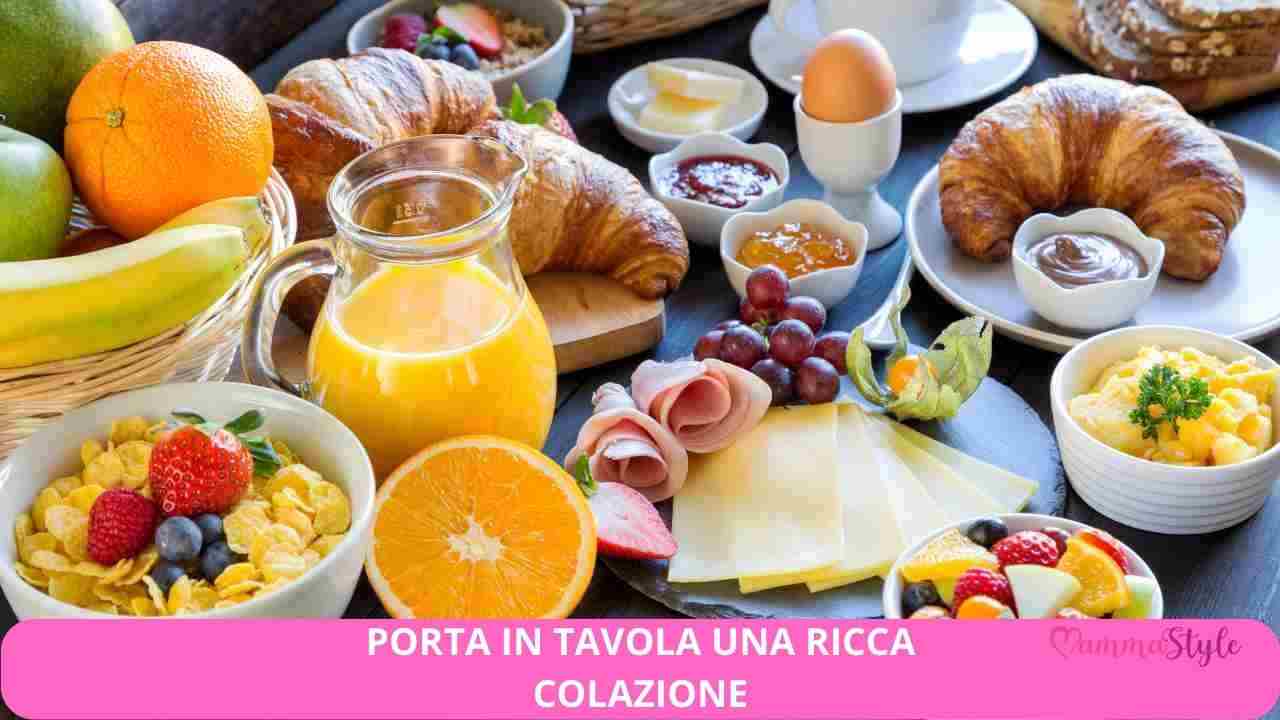 ricca colazione