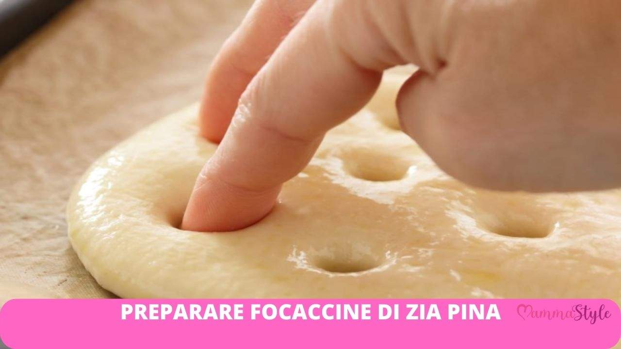 focaccine zia Pina