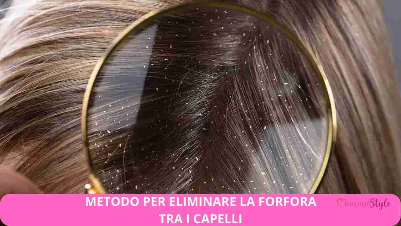 forfora tra i capelli