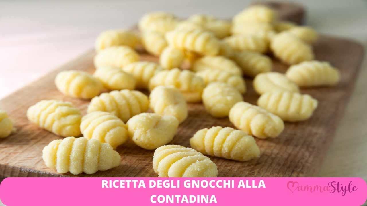 gnocchetti alla contadina