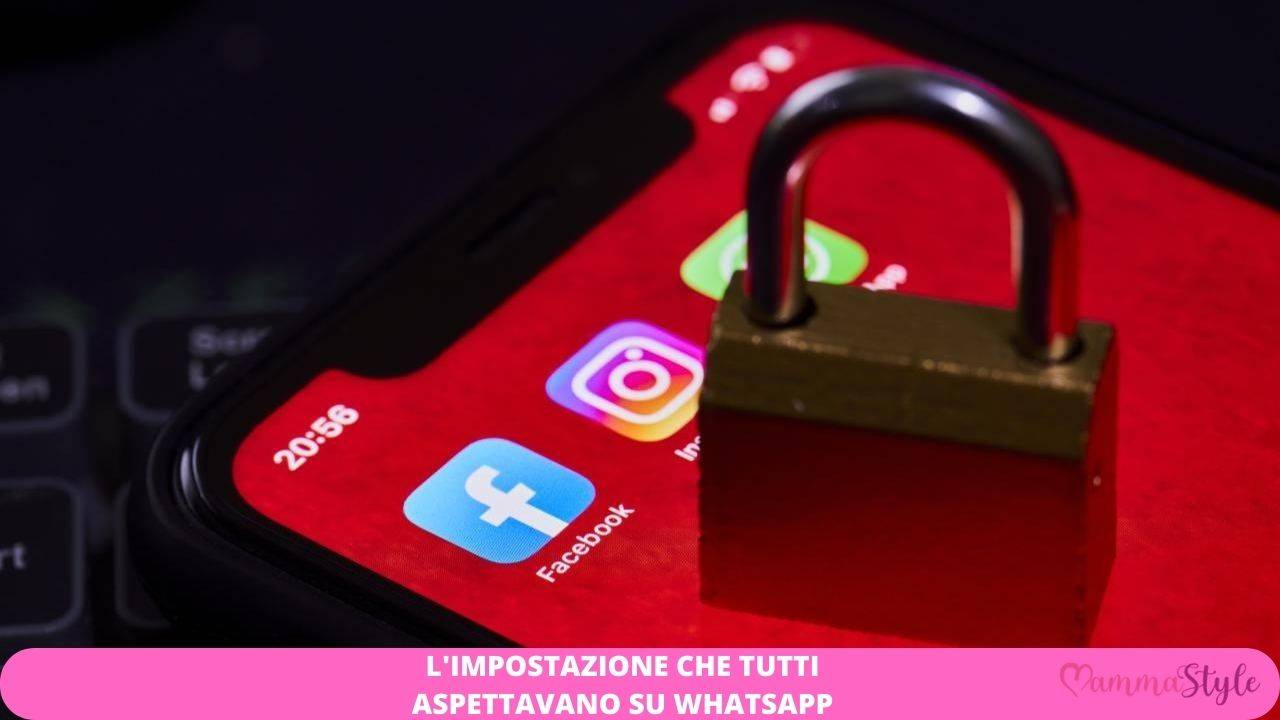 impostazione WhatsApp