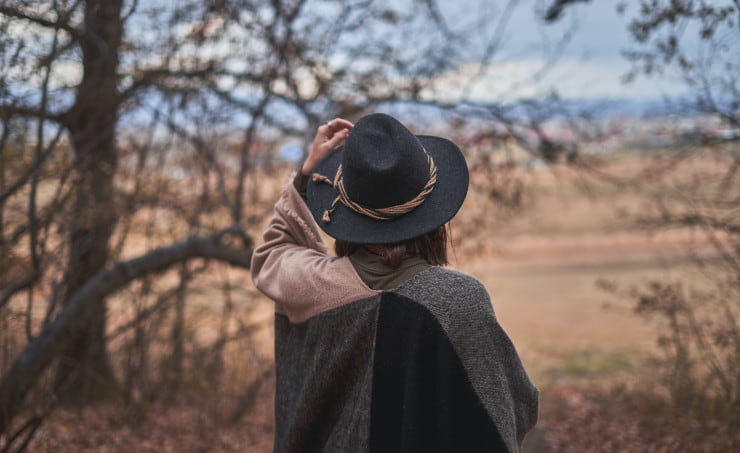 abbigliamento inverno mantella