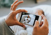 Postare foto dei figli sui social