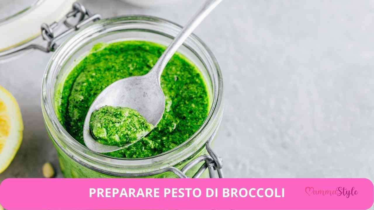 pesto broccoli