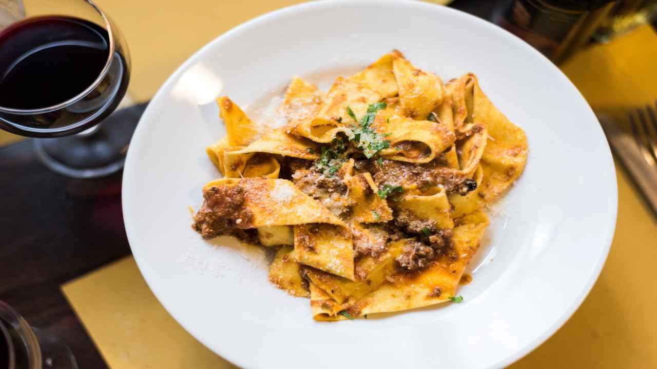 deliziosa pasta al ragù