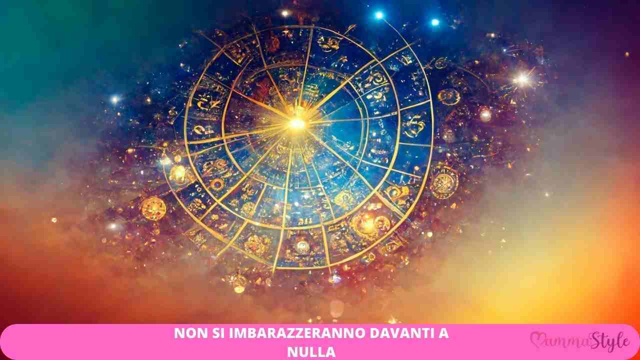 segni zodiacali sfacciati