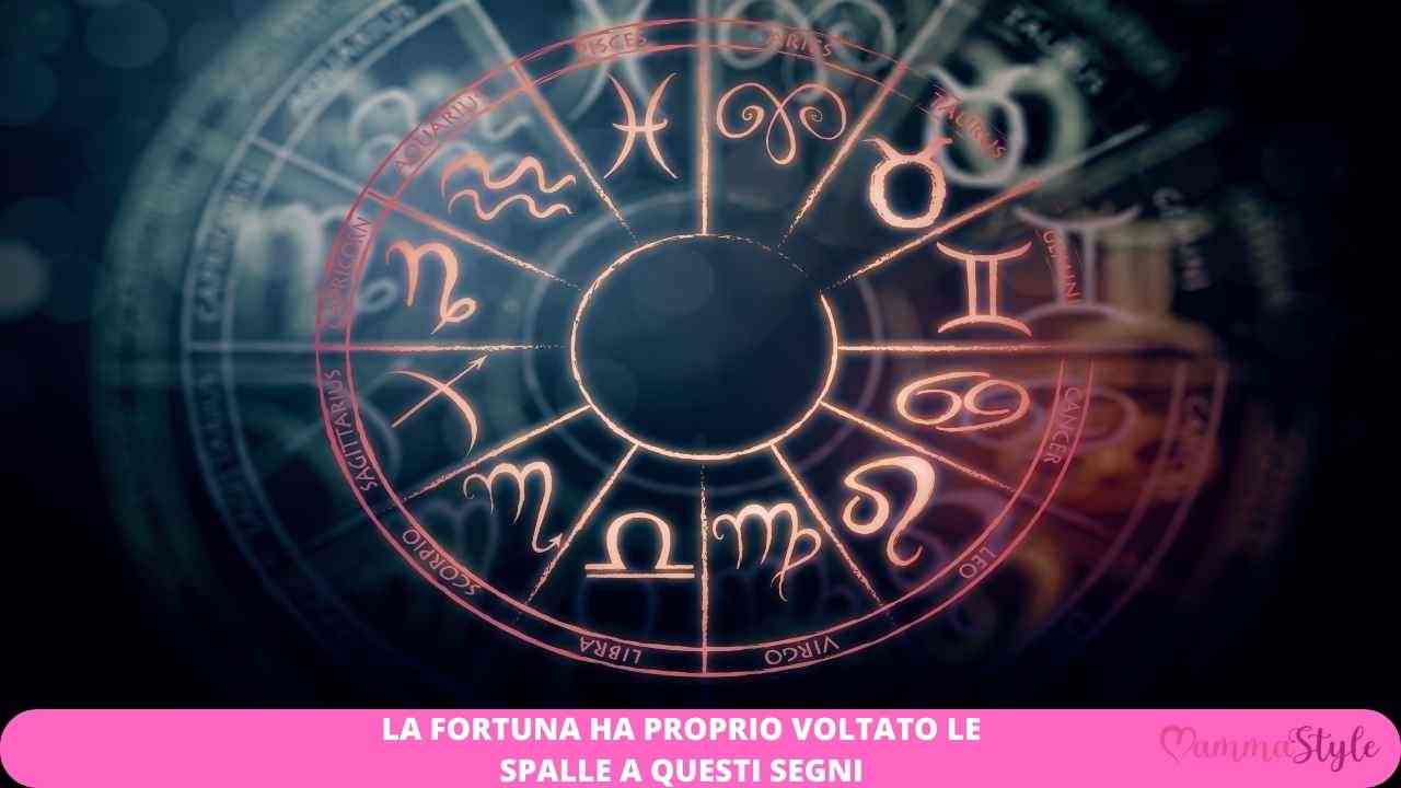 segni zodiacali sfortunati