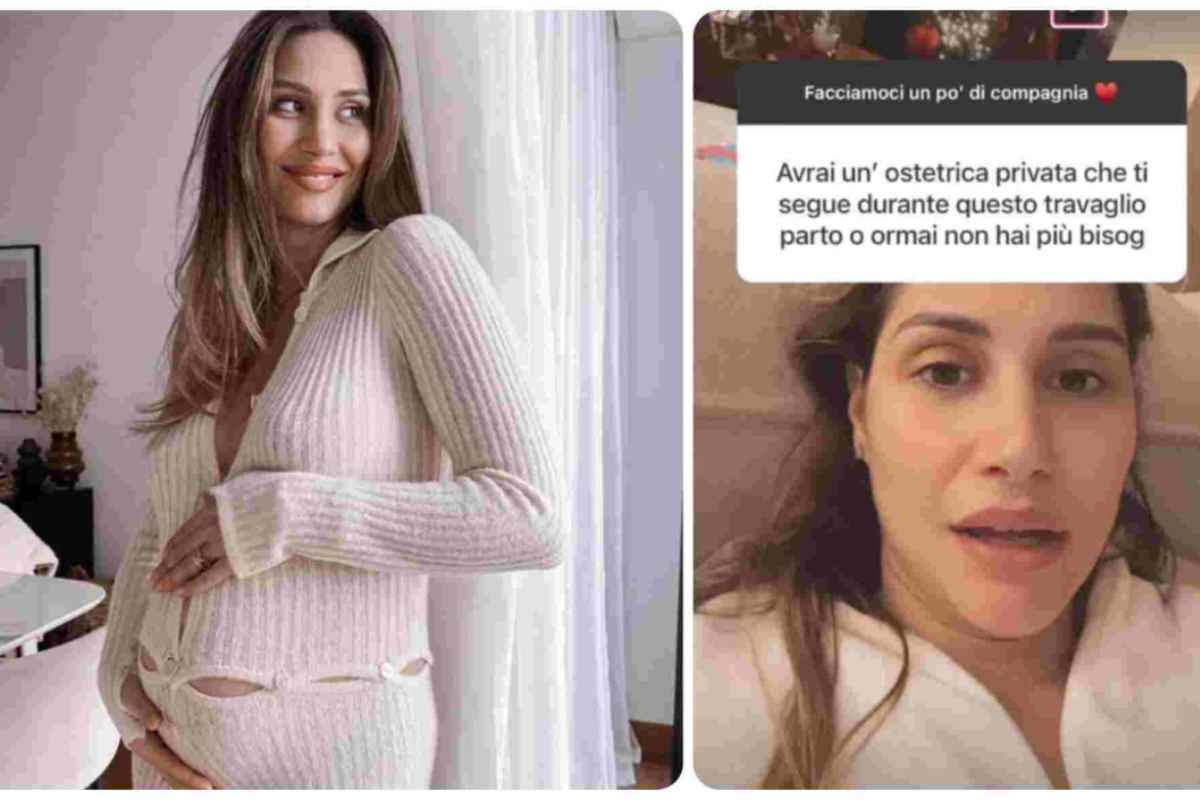 beatrice valli incinta ostretica 