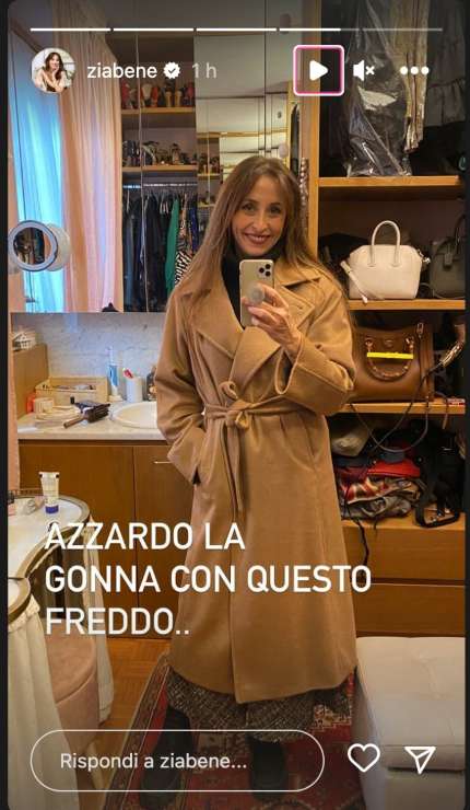 benedetta parodi si veste