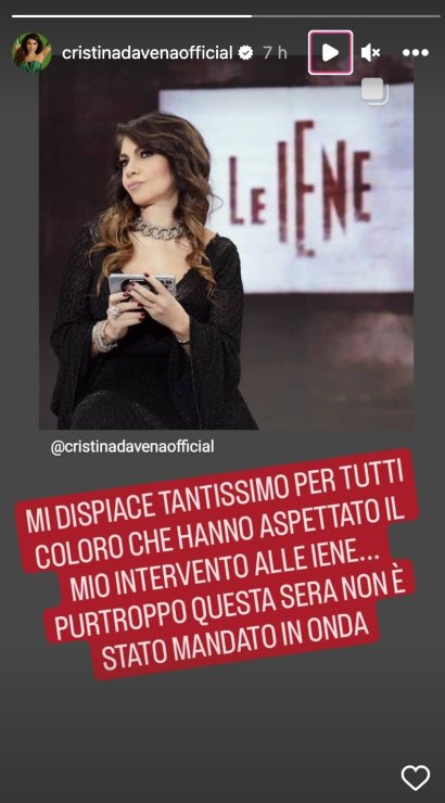 cristina d'avena scusa