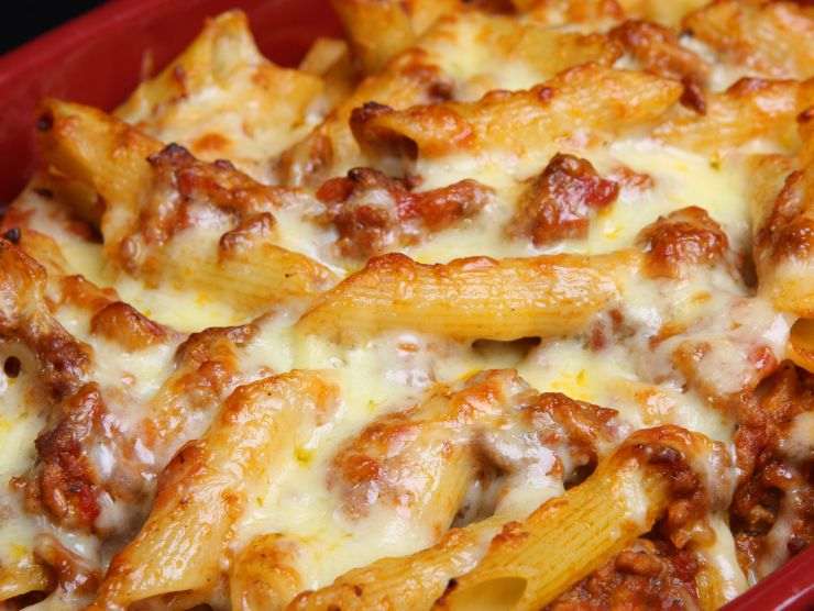 pasta al forno senza besciamella