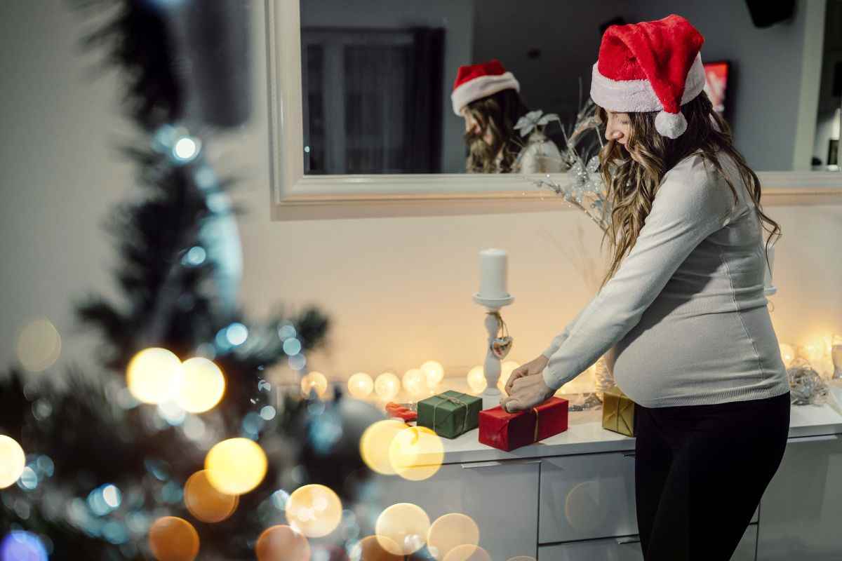 come vestirsi a Natale in gravidanza