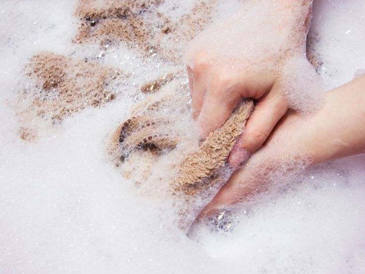 lavare gli strofinacci