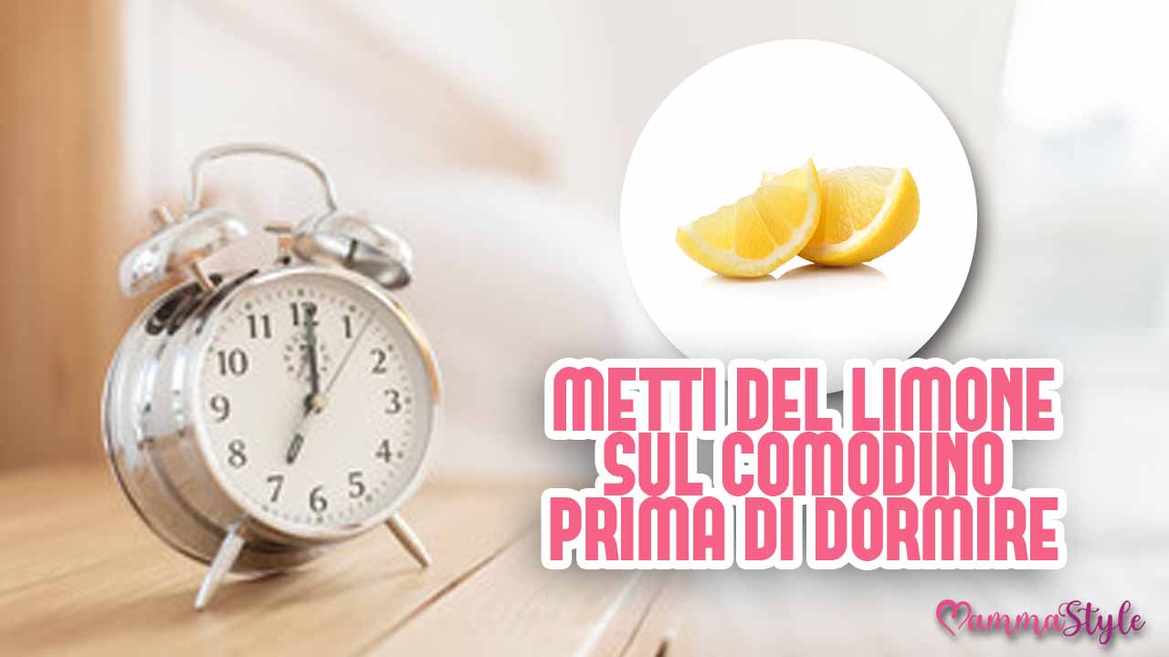 Limone sul comodino