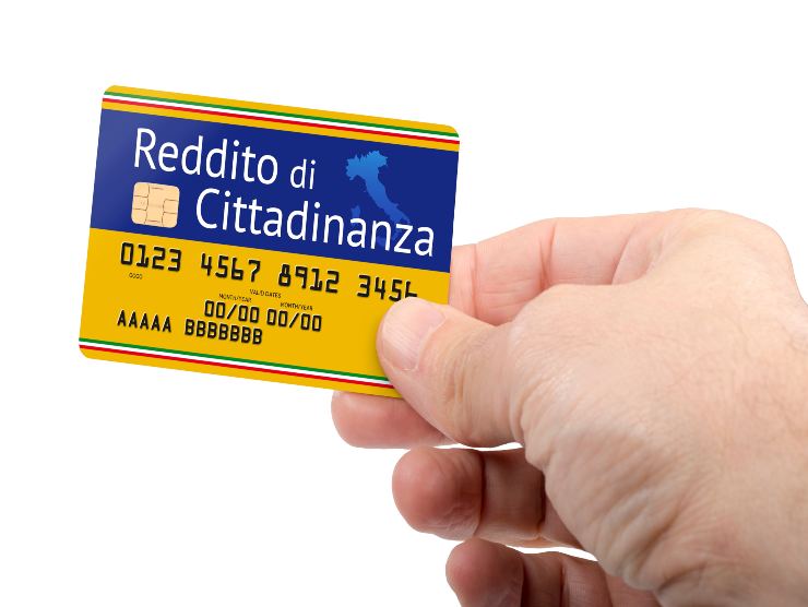 dato reddito cittadinanza