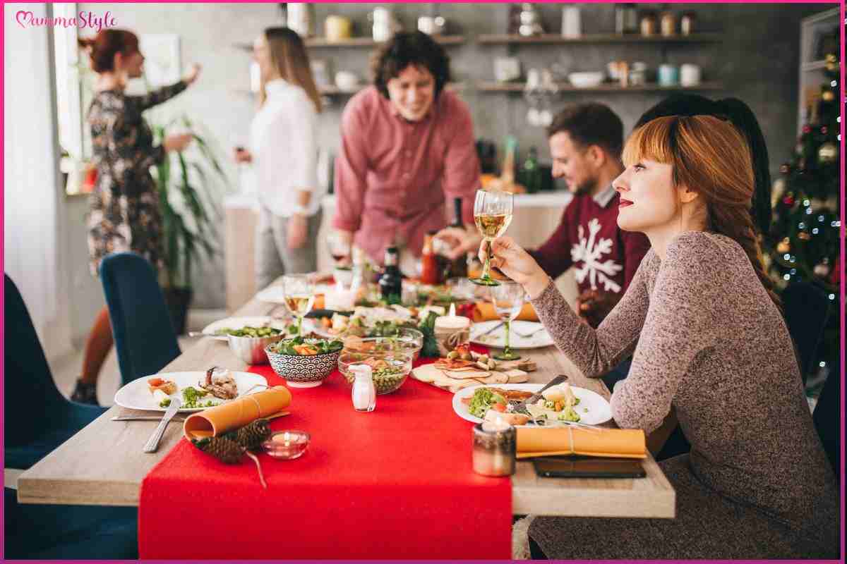 pranzo gustoso per la Vigilia