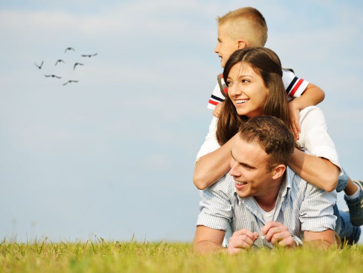 uomini segni famiglia