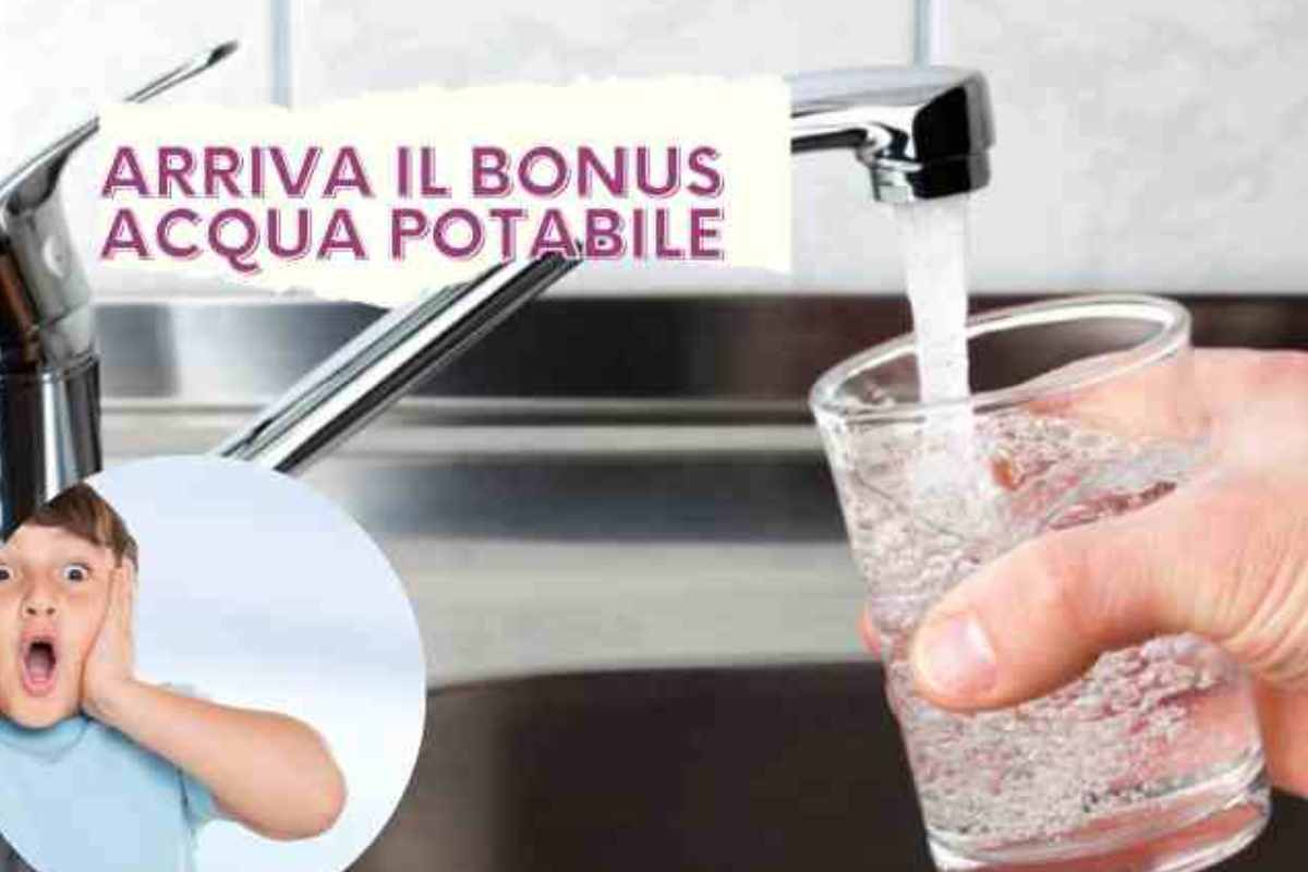 Bonus acqua potabile