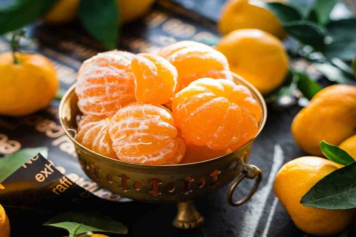 Mandarini mai la sera