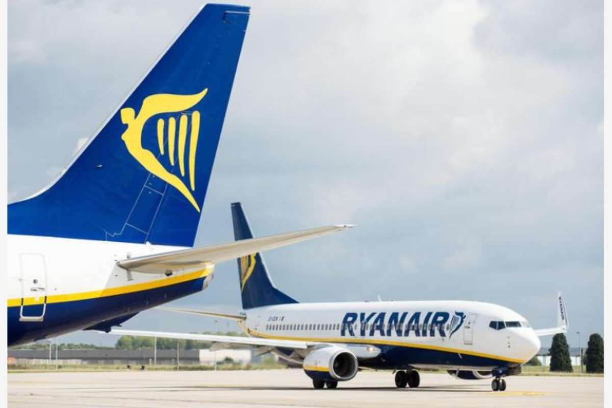 Gli aerei Ryanair