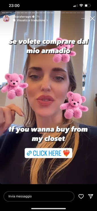 comprare armadio chiara ferragni