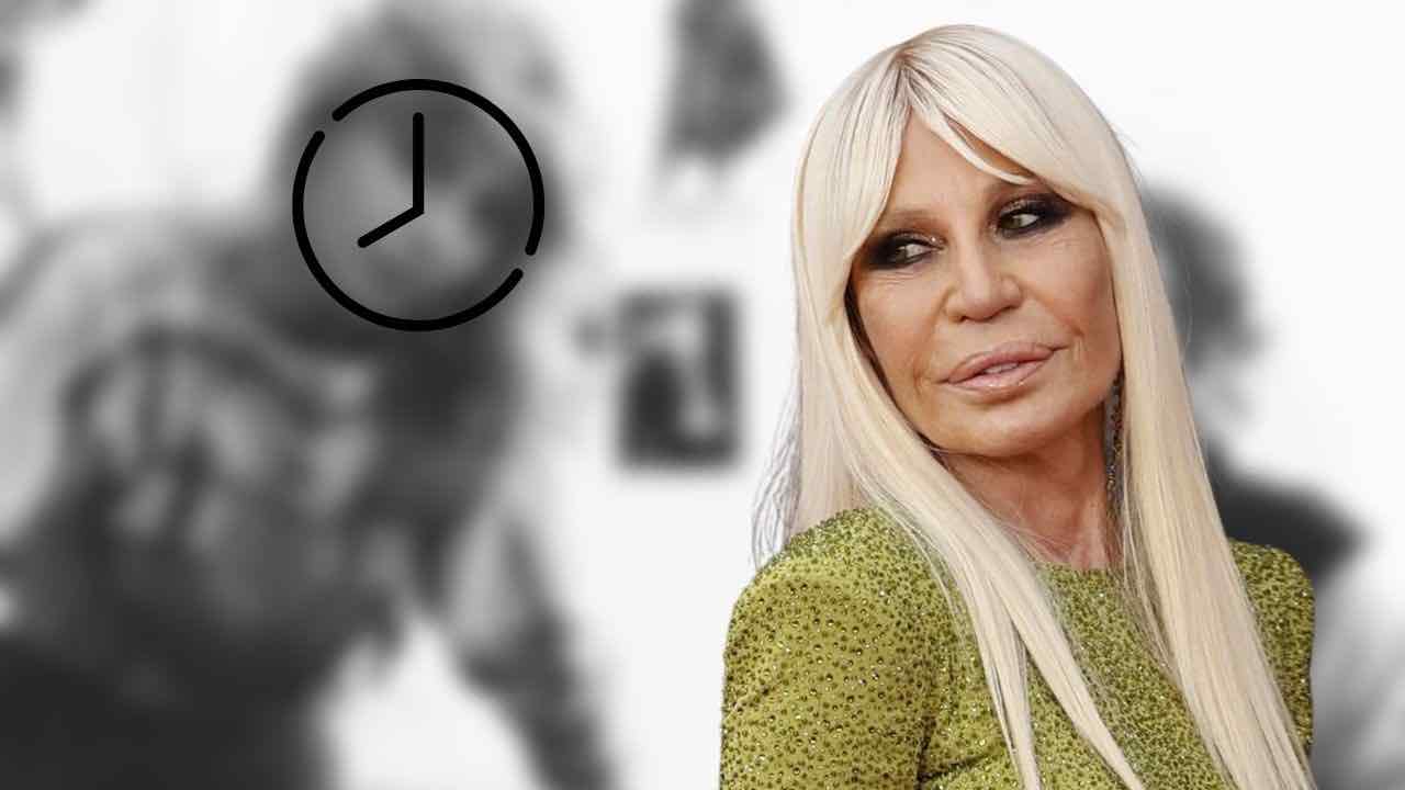 Donatella Versace ieri e oggi (foto mammastyle,mammastyle)