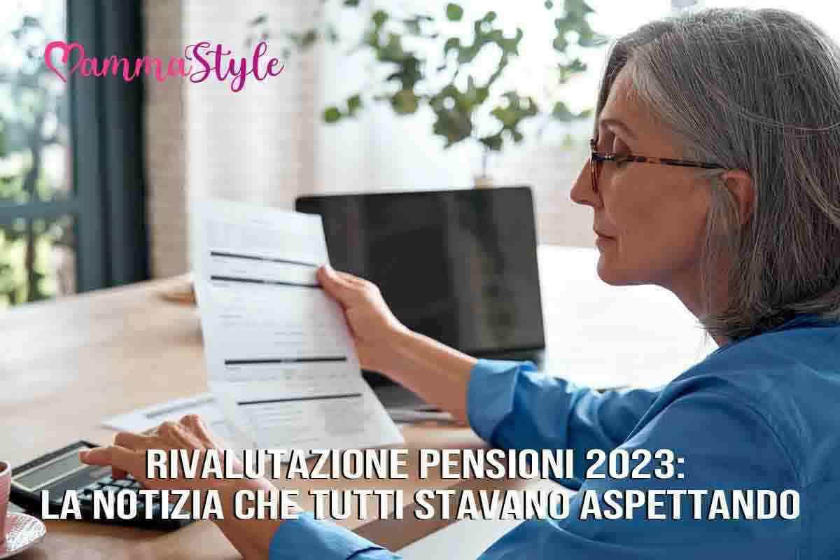 rivalutazione pensioni