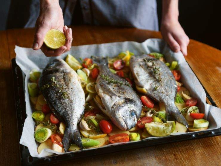 pesce al forno