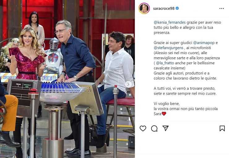 Sara Croce: ecco il motivo che l’ha spinta a lasciare Avanti Un Altro