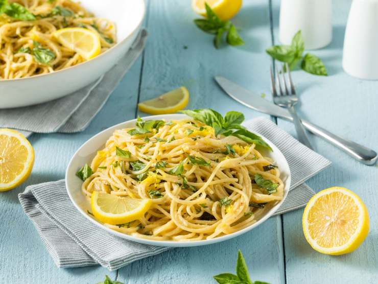 ricetta spaghetti limone