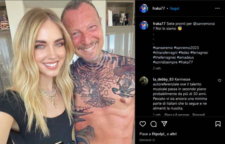 Amadeus tatuato diventa virale