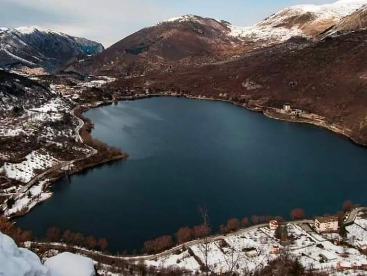 Lago di Scanno, sentiero del cuore