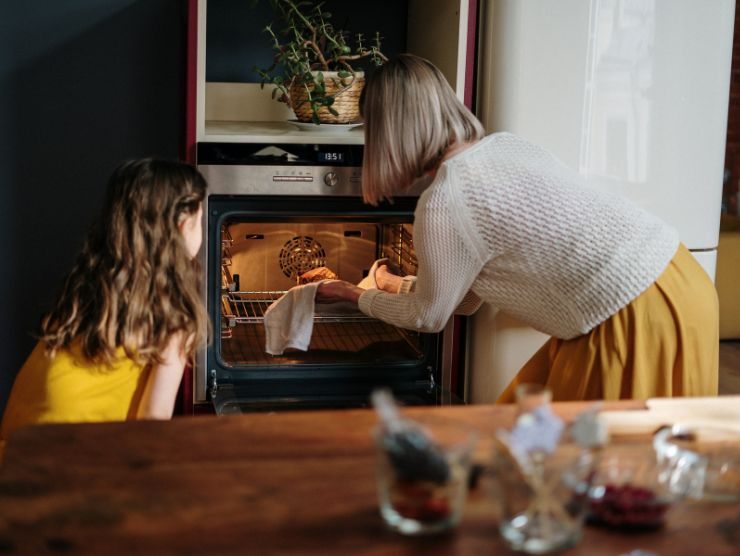 strofinaccio porta forno pericoloso