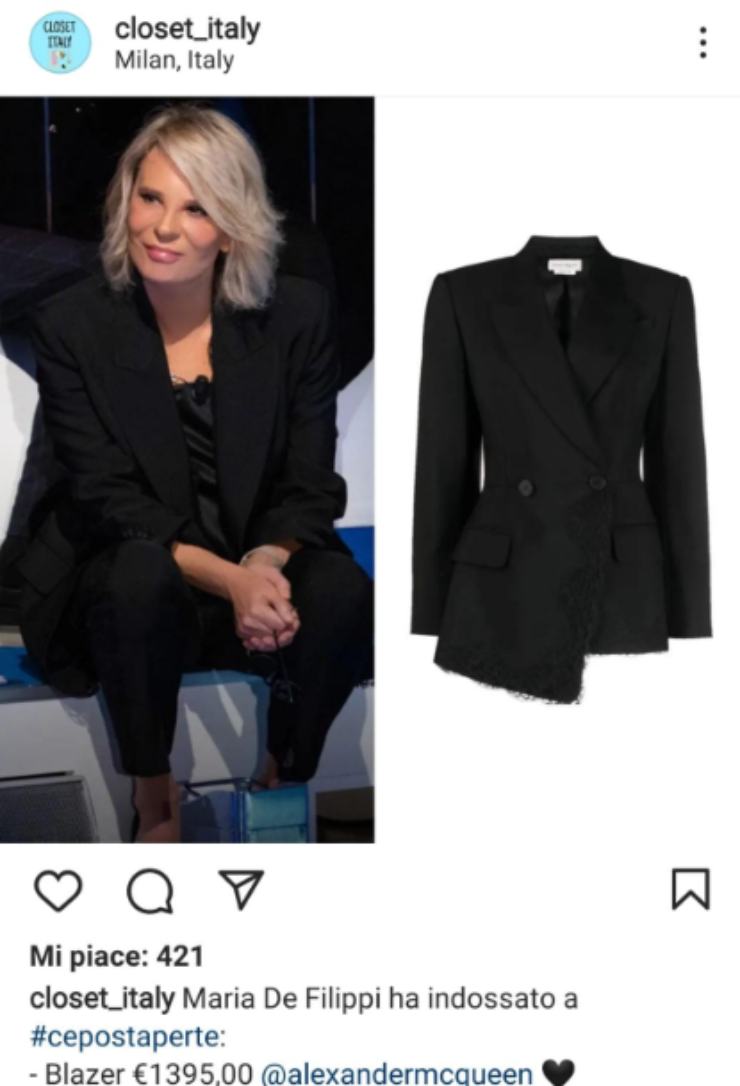 outift maria c'è posta per te