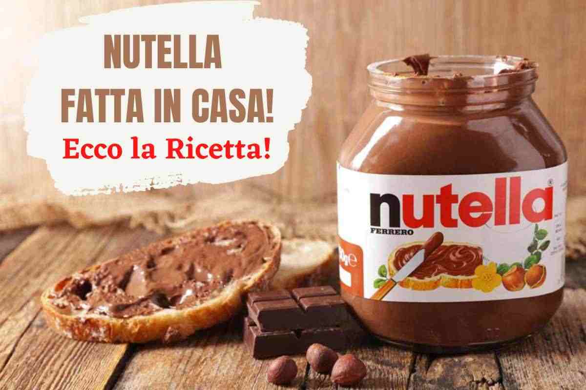 nutella fatta in casa