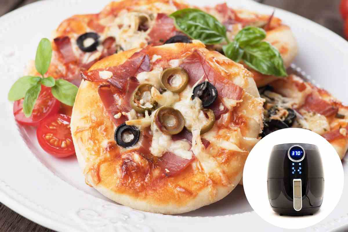 pizzette buonissime in friggitrice ad aria