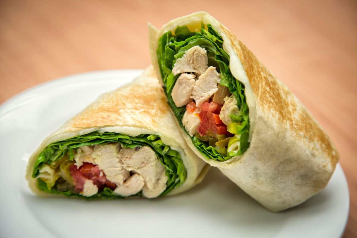 Wrap pollo ricetta