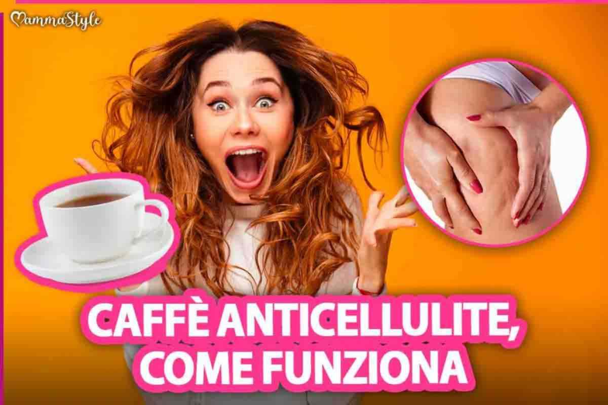 Caffé anticellulite: ecco il trucco di bellezza