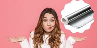 Quale lato della carta stagnola bisogna utilizzare?