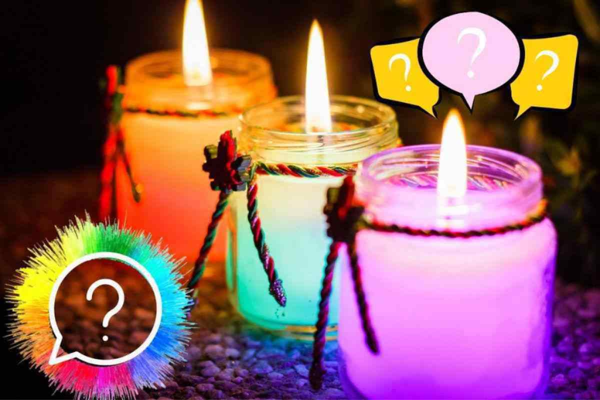 Quale candela colorata scegliere