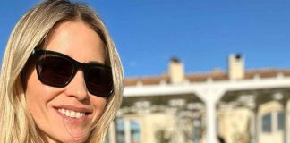 Elena Santarelli fa impazzire tutti col nuovo vestitino