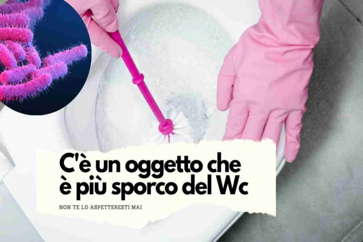 Altro che WC: a casa hai un oggetto pieno di germi! 