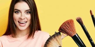 pennelli trucco lavare igienizzare