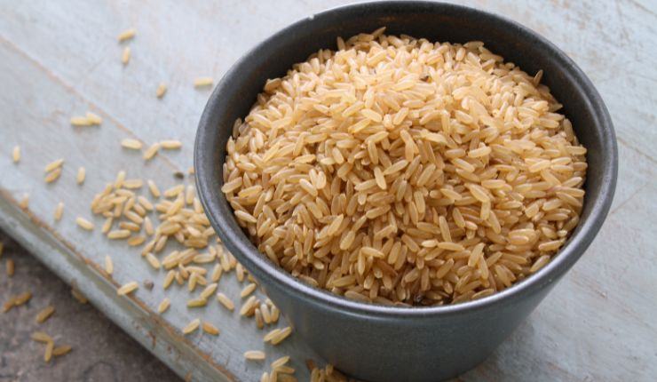 Il riso integrale è indicato per questo tipo di dieta