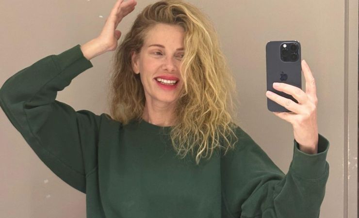 alessia marcuzzi si mostra senza trucco