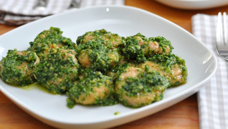 Gnocchi pesto