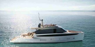 Questo potente yatch è anche green