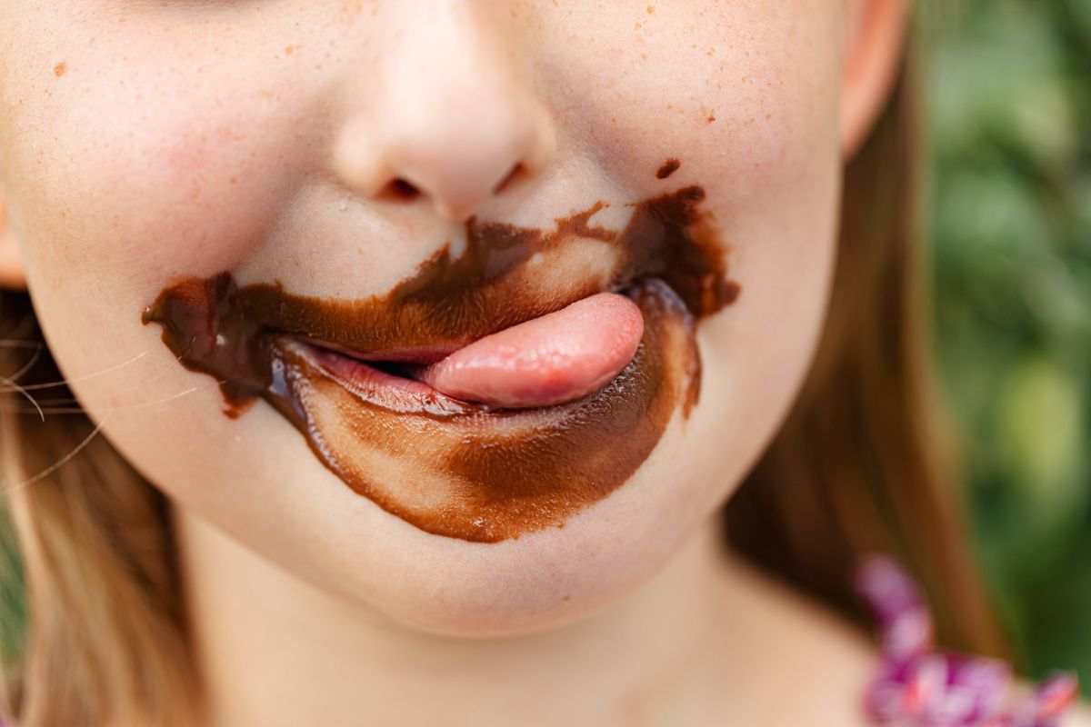 bambina cioccolata