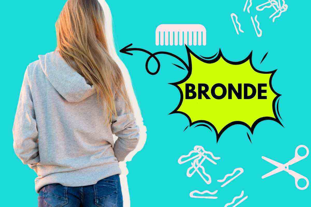 Bronde: l'idea geniale per far sembrare i capelli biondo naturale